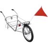 Cykelsläp ett hjul med förvaringsväska vidaXL – miniatyr 8