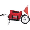 Cykelsläp ett hjul med förvaringsväska vidaXL – miniatyr 1