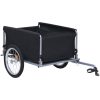Cykelsläp svart och röd 65 kg vidaXL – miniatyr 3