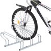 Cykelställ för 3 cyklar fristående galvaniserat stål vidaXL – miniatyr 2
