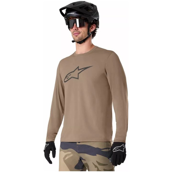 Cykeltröja A-Dura Astar Långärmad Brun ALPINESTARS BICYCLE – bild 5
