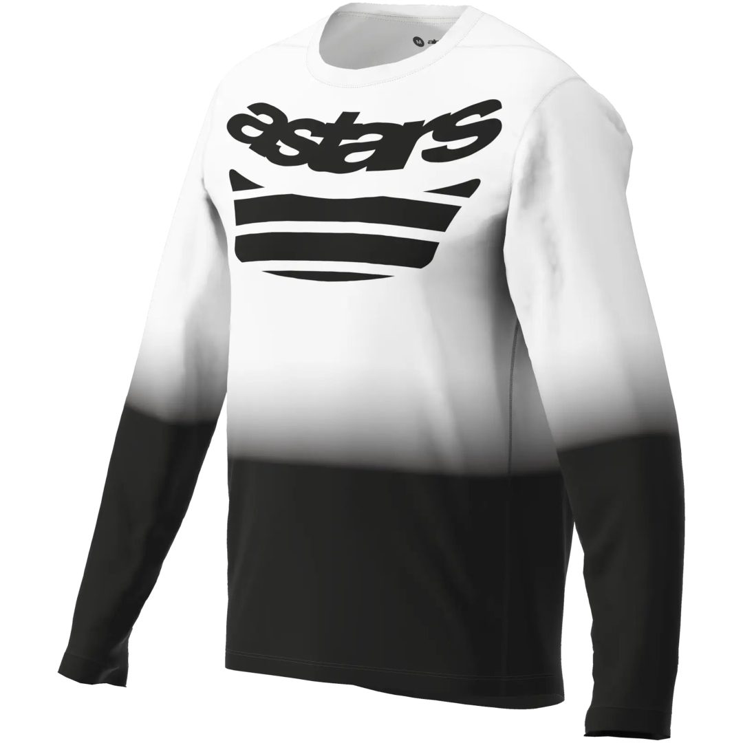 Cykeltröja A-Dura Astars 2.0 Långärmad Vit ALPINESTARS BICYCLE