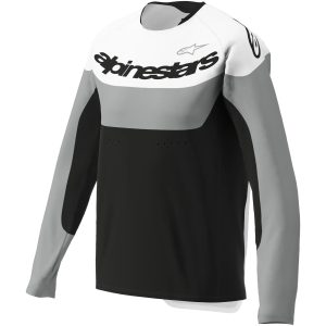Cykeltröja A-Dura Race Långärmad Svart/Grå ALPINESTARS BICYCLE