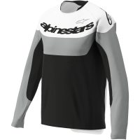Cykeltröja A-Dura Race Långärmad Svart/Grå ALPINESTARS BICYCLE