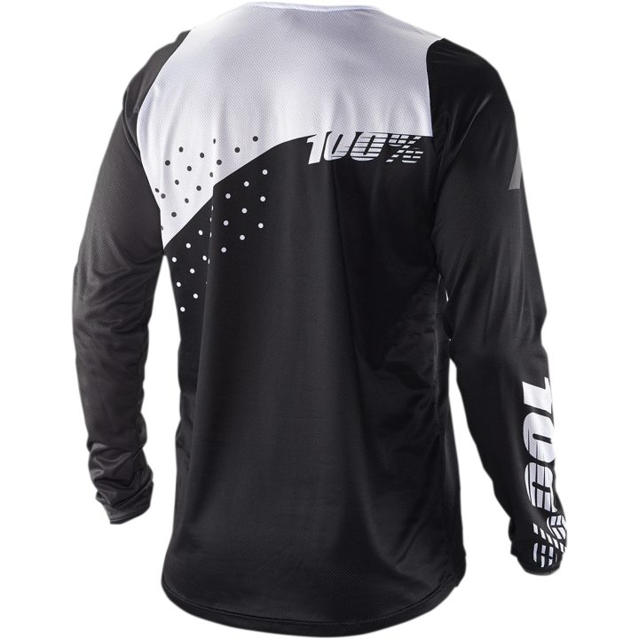 Cykeltröja Ls R-core Svart/vit 100% MTB Small – bild 3
