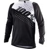 Cykeltröja Ls R-core Svart/vit 100% MTB Small – miniatyr 1