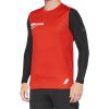 Cykeltröja R-core Röd 100% MTB Medium – miniatyr 1