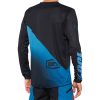 Cykeltröja R-core X Ls Svart/blå Small 100% MTB Small – miniatyr 2
