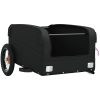 Cykelvagn svart 30 kg järn vidaXL 122 x 52.5 x 42.5 cm – miniatyr 5