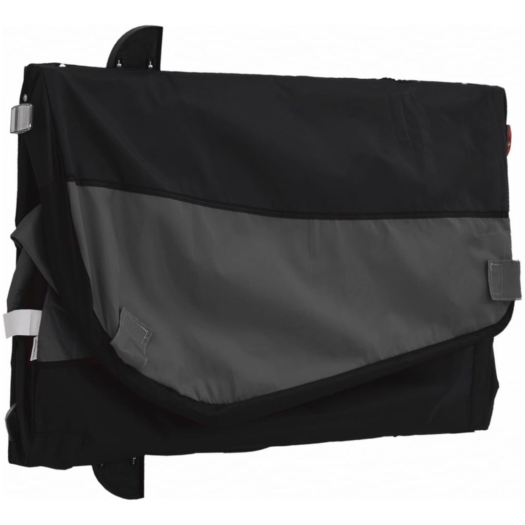 Cykelvagn svart 45 kg järn vidaXL 63 x 126 x 63 cm – bild 9