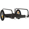 Cykelvagn svart järn vidaXL 122 x 53 x 31 cm – miniatyr 4