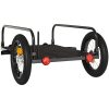 Cykelvagn svart järn vidaXL 122 x 53 x 31 cm – miniatyr 7