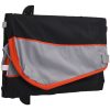 Cykelvagn svart och orange 45 kg järn vidaXL 133 x 68 x 68 cm – miniatyr 9