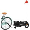 Cykelvagn svart oxfordtyg och järn vidaXL 123 x 52.5 x 33 cm – miniatyr 3