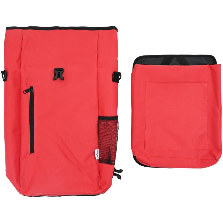 cykelväska för packhållare 20 L Röd 31x13x58 cm vidaXL Medium – bild 7