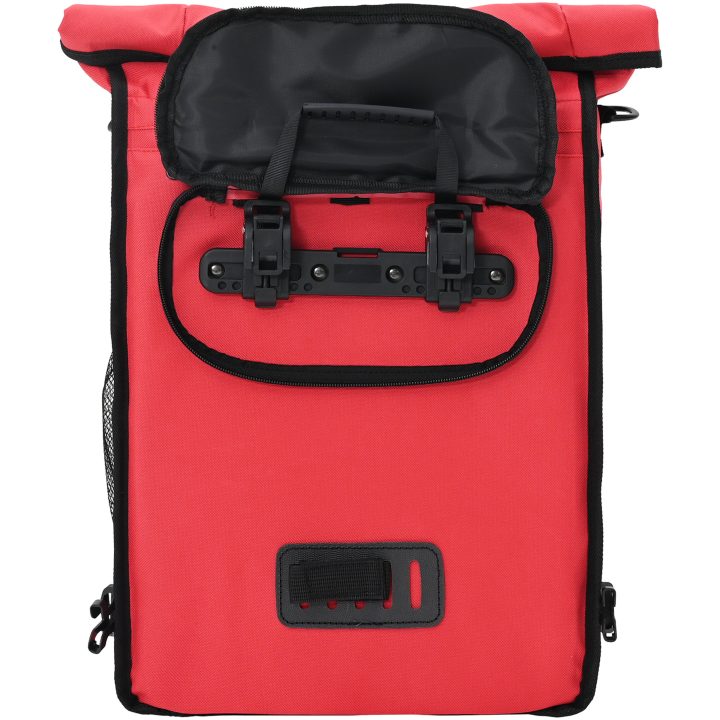 cykelväska för packhållare 20 L Röd 31x13x58 cm vidaXL Medium – bild 9