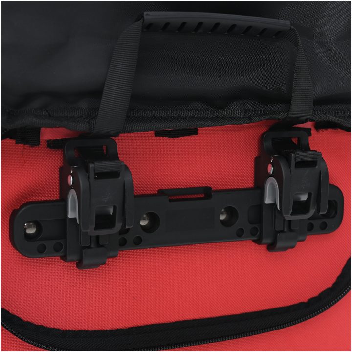cykelväska för packhållare 20 L Röd 31x13x58 cm vidaXL Medium – bild 10