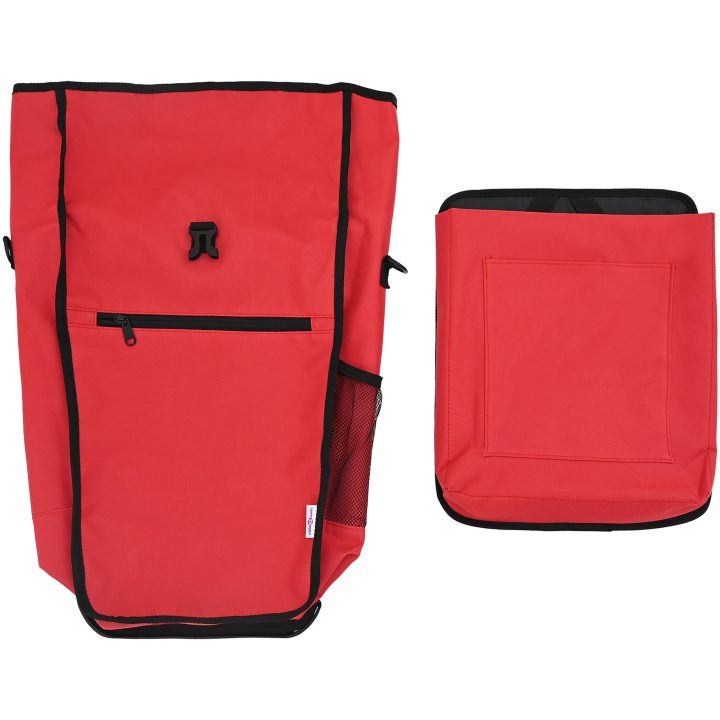 Cykelväska för Packrack 20 L Röd 34x16x59 cm vidaXL Medium – bild 7