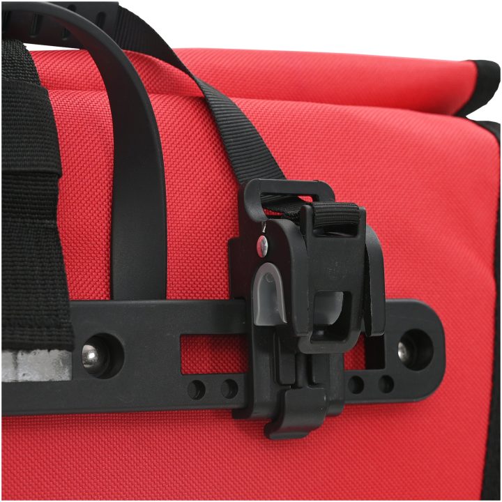 Cykelväska för Packrack 20 L Röd 34x16x59 cm vidaXL Medium – bild 9