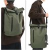 cykelväska för packvagn 20 L Olivgrön 31x13x58 cm vidaXL Standard – miniatyr 3