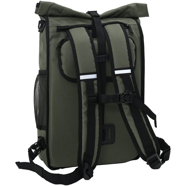 cykelväska för packvagn 20 L Olivgrön 31x13x58 cm vidaXL Standard – bild 8
