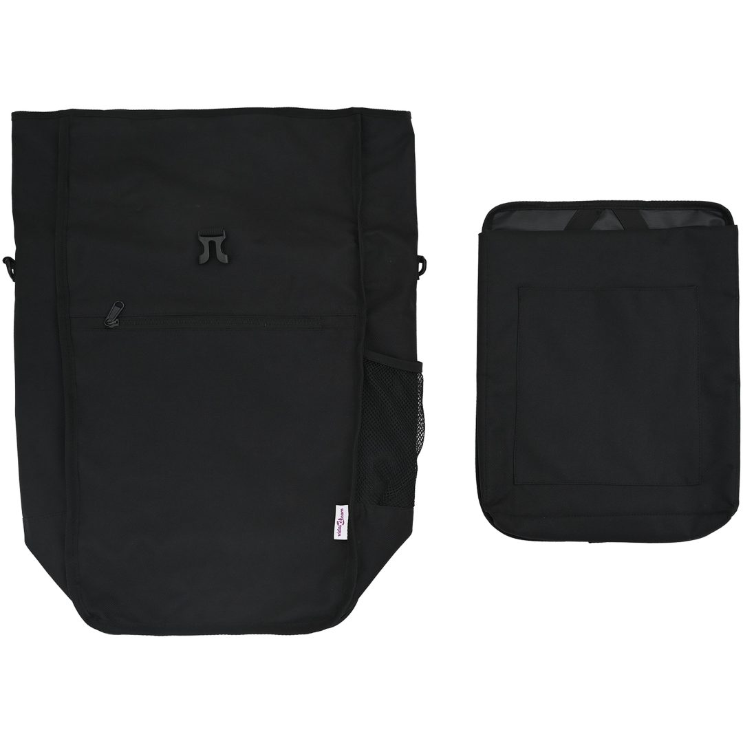 Cykelväska för Packvagn 20L Svart 34x16x59 cm vidaXL Medium – bild 7