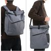 cykelväska för packvagn 25 L Grå 33x16x48 cm vidaXL Medium – miniatyr 2