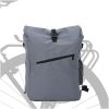 cykelväska för packvagn 25 L Grå 33x16x48 cm vidaXL Medium – miniatyr 3