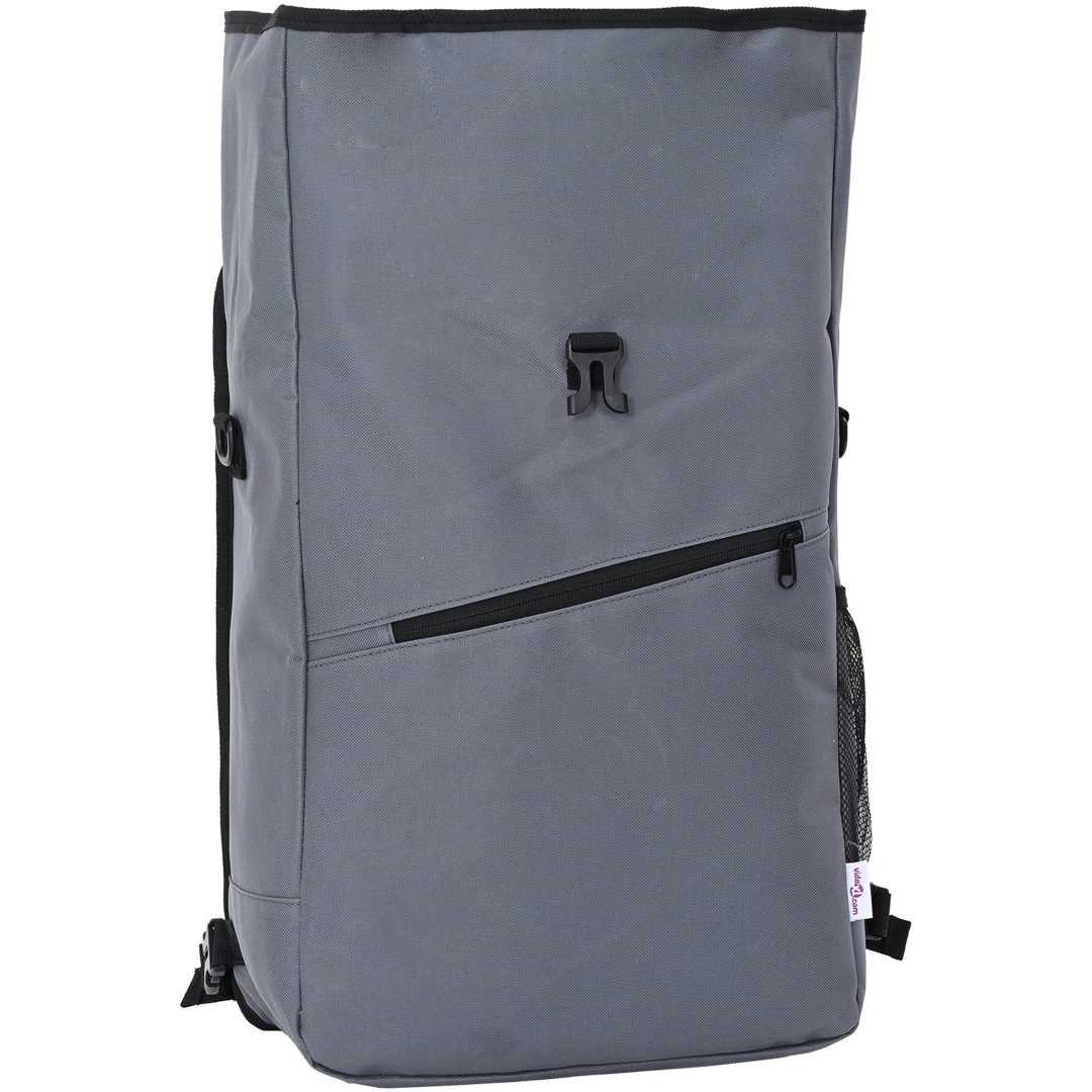 cykelväska för packvagn 25 L Grå 33x16x48 cm vidaXL Medium – bild 5