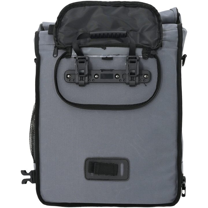 cykelväska för packvagn 25 L Grå 33x16x48 cm vidaXL Medium – bild 8