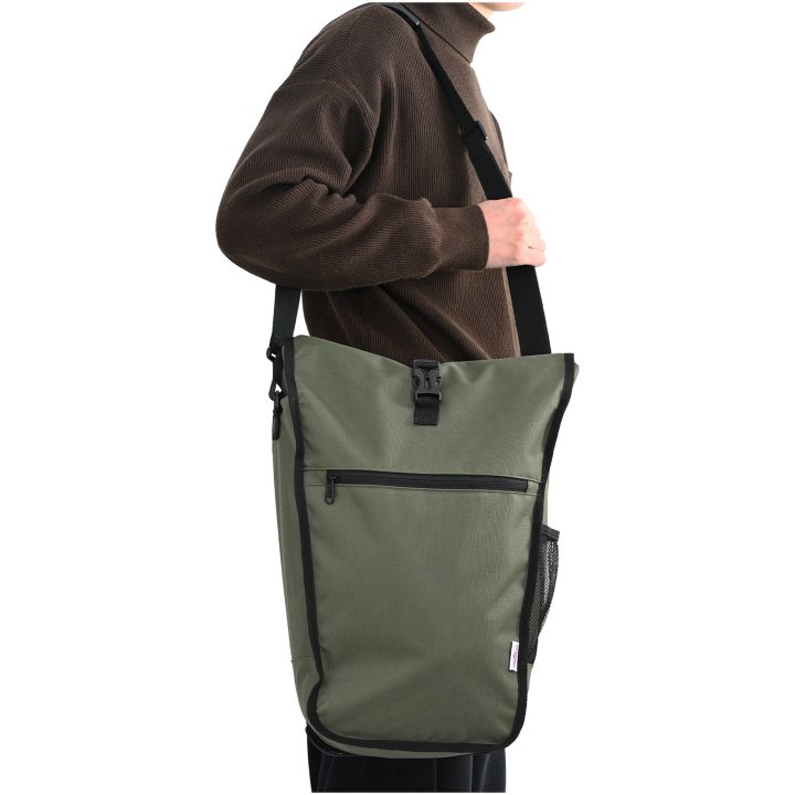 Cykelväska för Pakethållare 20 L Olivgrön 34x16x59 cm vidaXL Medium – bild 3