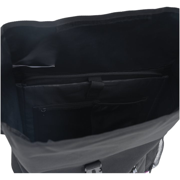 cykelväska för pannier hållare 25 L svart 33x16x48 cm vidaXL Medium – bild 12