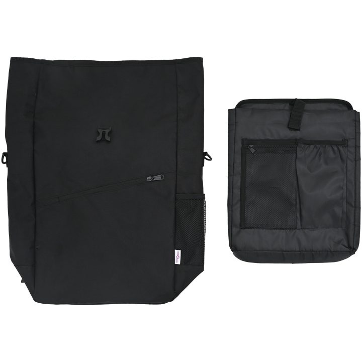 cykelväska för pannier hållare 25 L svart 33x16x48 cm vidaXL Medium – bild 7