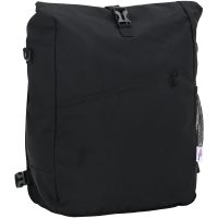 cykelväska för pannier hållare 25 L svart 33x16x48 cm vidaXL