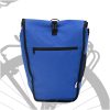Cykelväska för Pannier Rack 20 L Blå 34x16x59 cm vidaXL Large – miniatyr 2