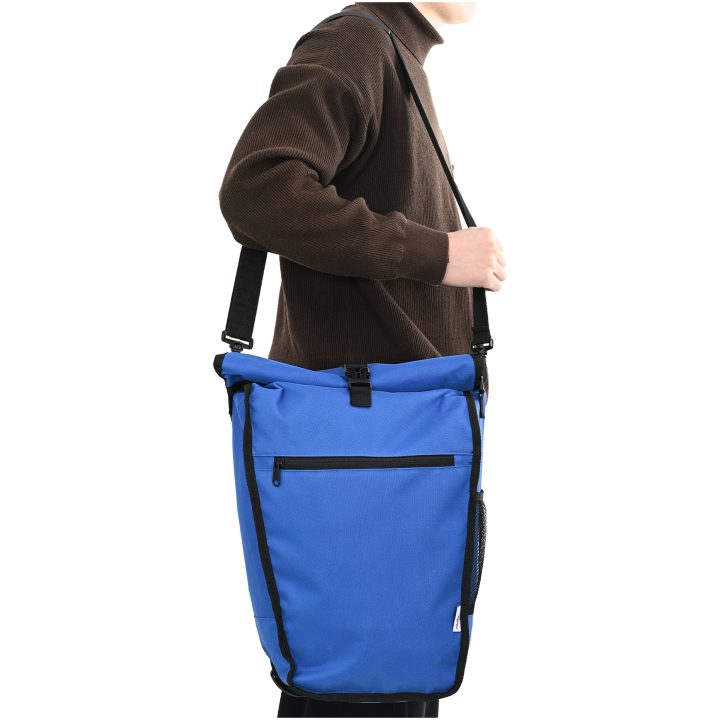 Cykelväska för Pannier Rack 20 L Blå 34x16x59 cm vidaXL Large – bild 3