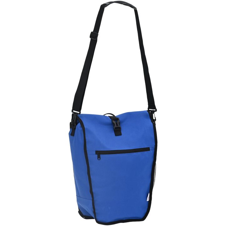 Cykelväska för Pannier Rack 20 L Blå 34x16x59 cm vidaXL Large – bild 6