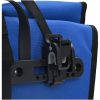 Cykelväska för Pannier Rack 20 L Blå 34x16x59 cm vidaXL Large – miniatyr 9