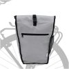 Cykelväska för Pannier Rack 20 L Grå 34x16x59 cm vidaXL Medium – miniatyr 2