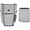 Cykelväska för Pannier Rack 20 L Grå 34x16x59 cm vidaXL Medium – miniatyr 6