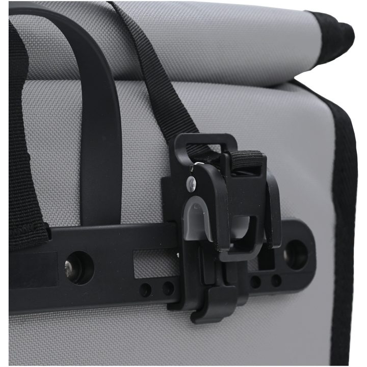 Cykelväska för Pannier Rack 20 L Grå 34x16x59 cm vidaXL Medium – bild 9
