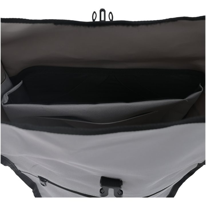 Cykelväska för Pannier Rack 20 L Grå 34x16x59 cm vidaXL Medium – bild 10
