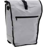Cykelväska för Pannier Rack 20 L Grå 34x16x59 cm vidaXL