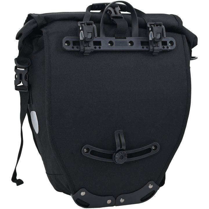Cykelväska för Pannier Rack 25 L Svart 32.5x17x57 cm vidaXL Mediestorlek – bild 7