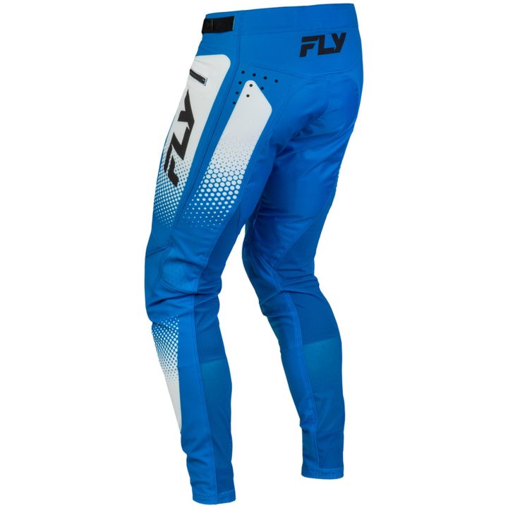 Cyklarbyxor Barn Rayce Sonar Blå Vit Svart FLY RACING 18 – bild 4