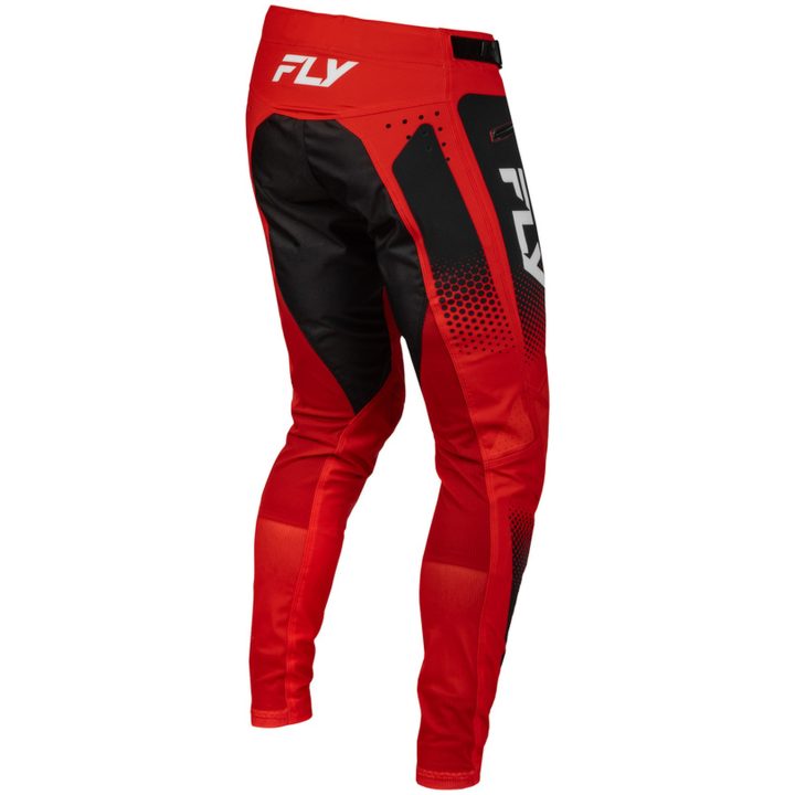 Cyklarbyxor Barn Rayce Sonar Röd Svart Vit FLY RACING 22 – bild 3