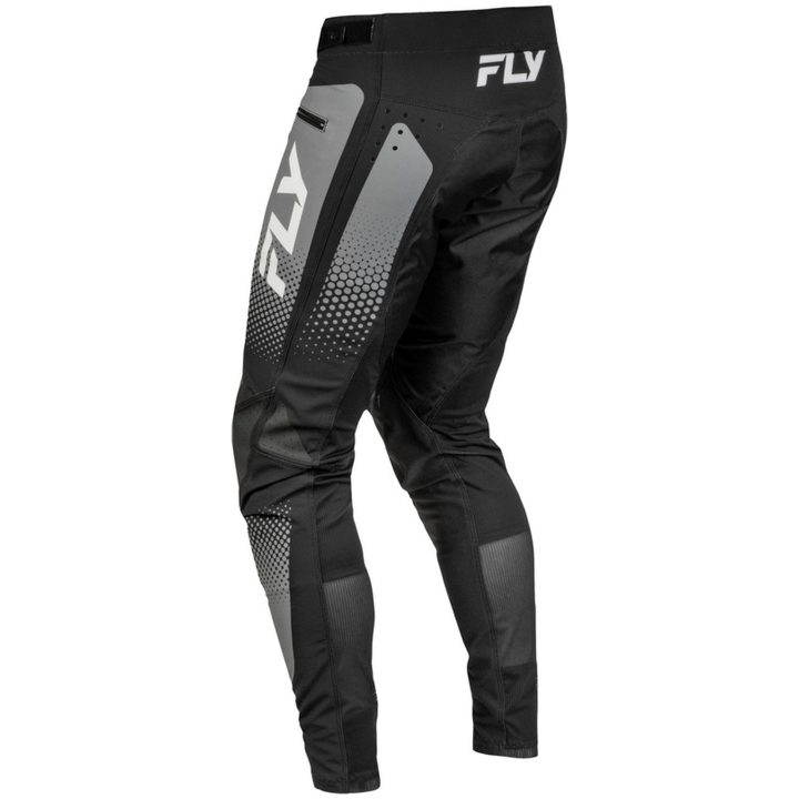 Cyklarbyxor Barn Rayce Sonar Svart Grå Vit FLY RACING 20 – bild 4