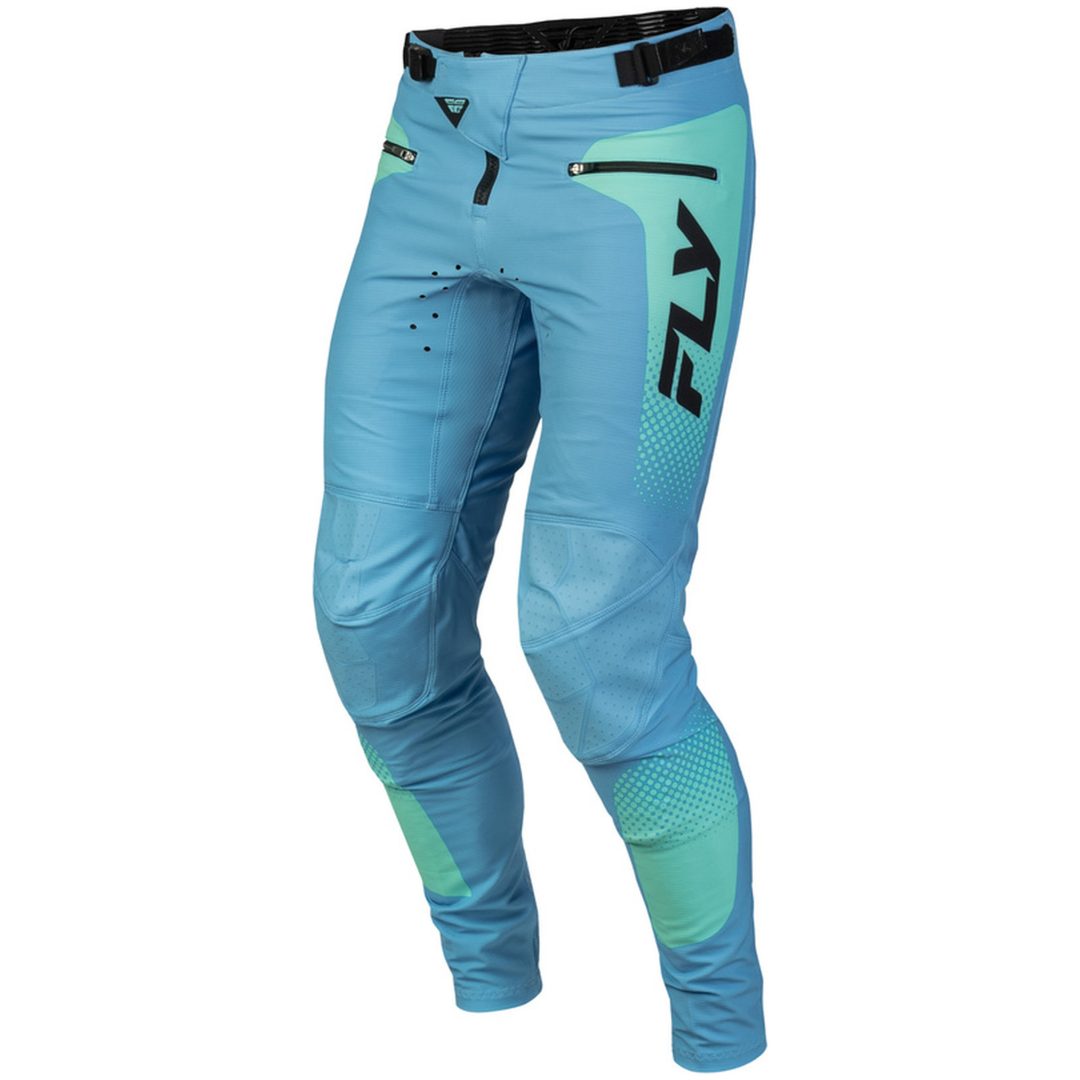 Cyklarbyxor Barn Rayce Sonar Turkos Aqua FLY RACING 18 – bild 2