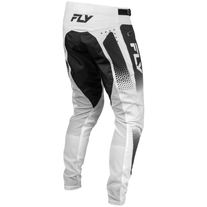 Cyklarbyxor Barn Rayce Sonar Vit Svart FLY RACING 18 – bild 3
