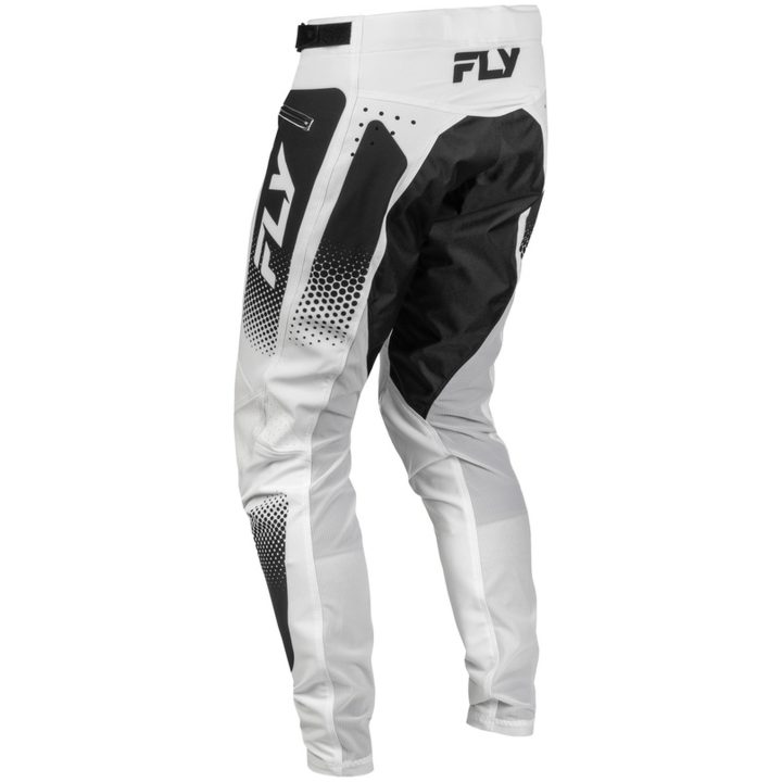 Cyklarbyxor Barn Rayce Sonar Vit Svart FLY RACING 18 – bild 4